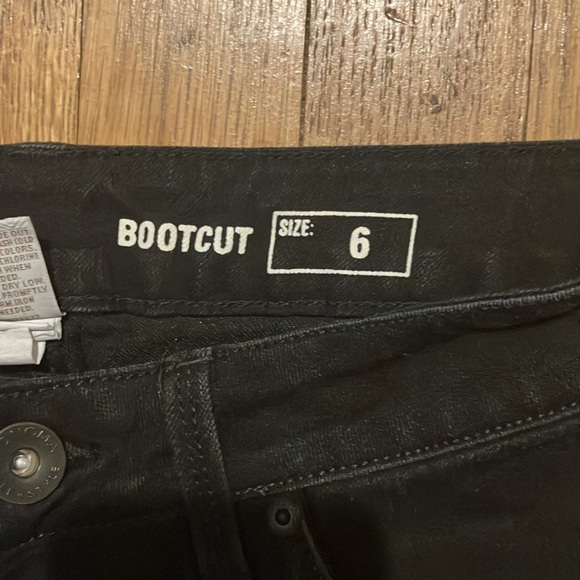 Sonoma Black Bootcut Jeans Size 6 - Picture 3 of 7